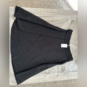 Brand new with tags black sparkly skirt